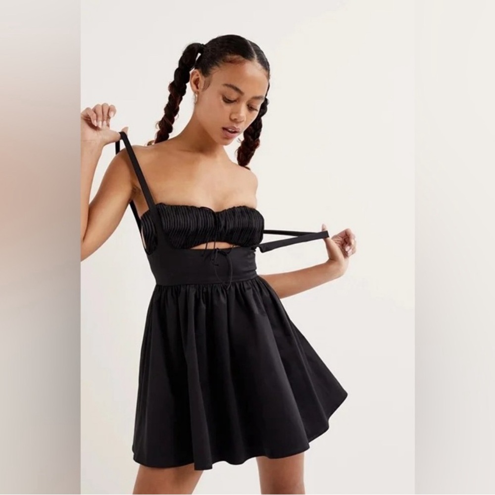 For Love and Lemons Black Two-Piece Dress